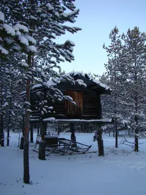 Museum during winter season